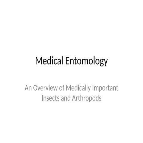 Medical_Entomology_20_Slides.pptx mbbs of