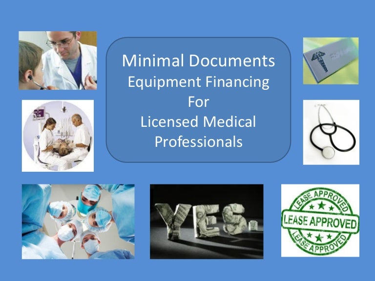 Medical Equipment Financing