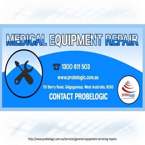 Medical equipment repair