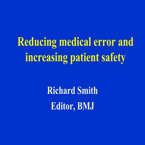 Medical errors