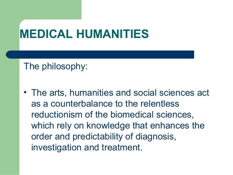 Medical Humanities
