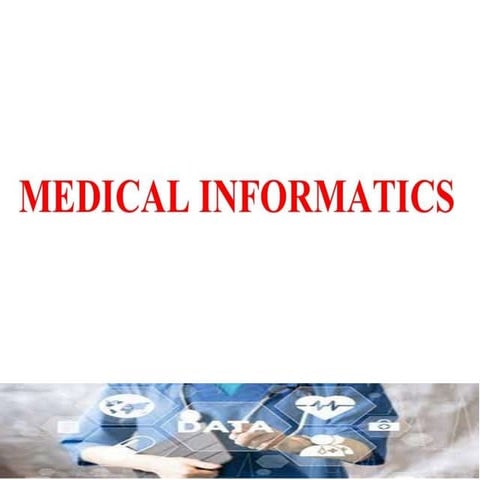 Medical informatics  02.05.2021