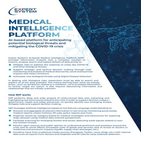 Medical intelligence Platform Against Covid-19