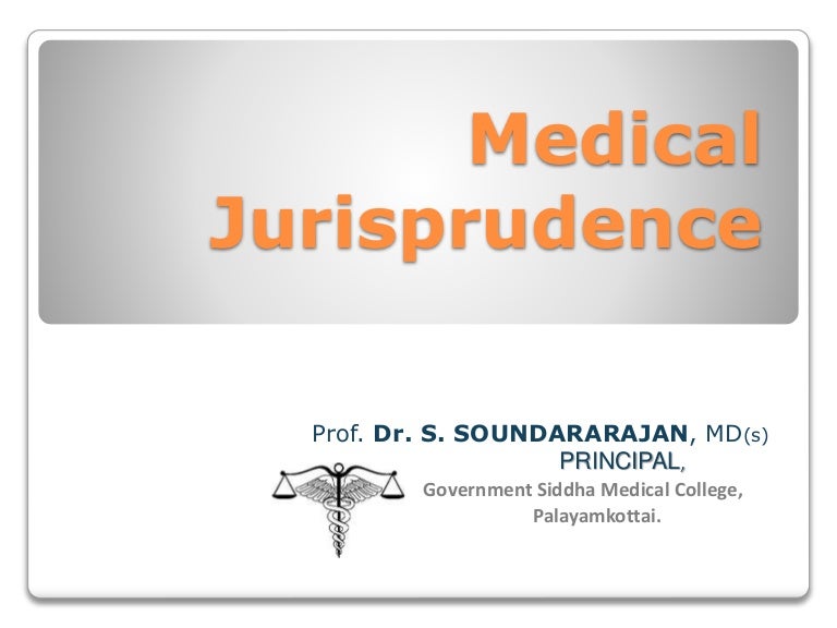 Medical jurisprudence Siddha Medicine