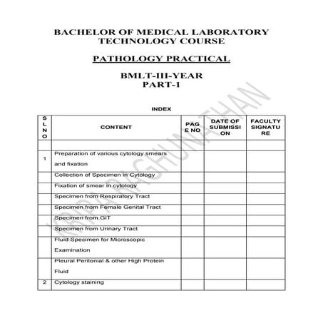 Medical laboratory technology-pathology_practical_record_RGUHS_III-Bsc-mlt-PA...