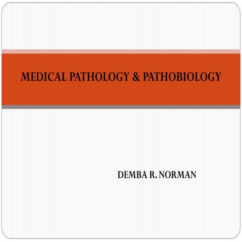 introduction to Pathology ..ppt