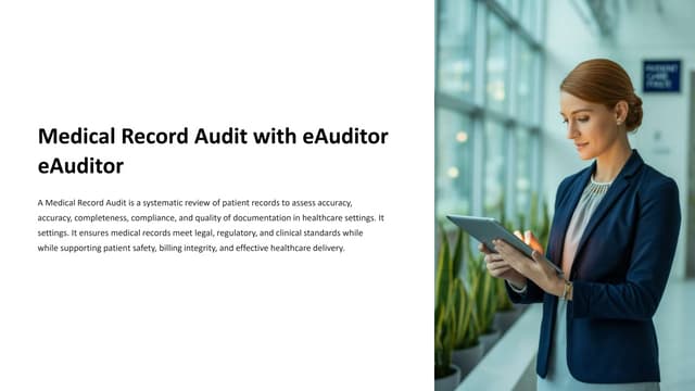 Medical Record Audit with eAuditor Audits & Inspections