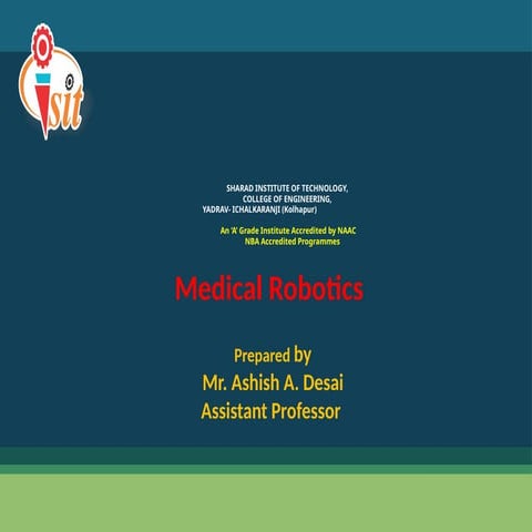 Medical Robotics and its different era.pptx