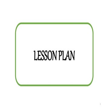 Medical surgical Lesson plan.pptx