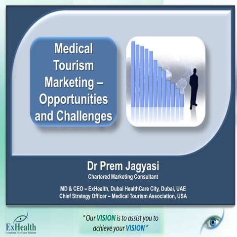 Medical tourism marketing – opportunities and challenges by Dr Prem Jagyasi