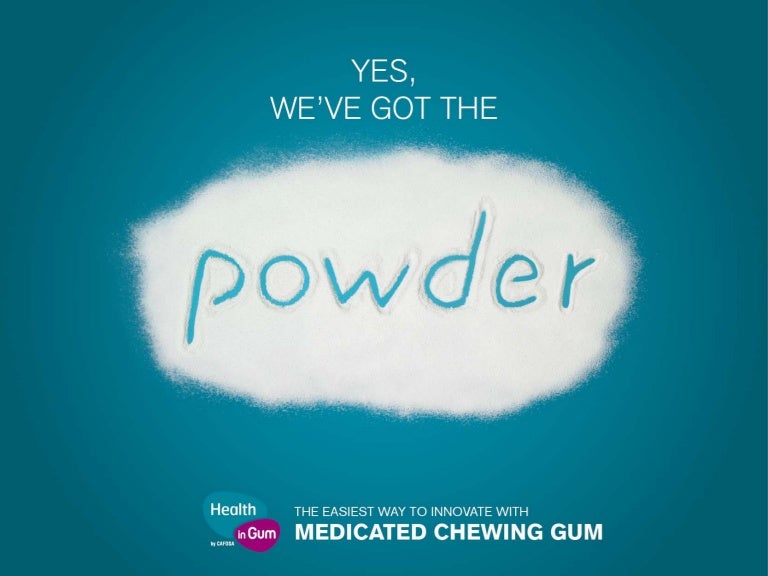 Medical uses of chewing gum