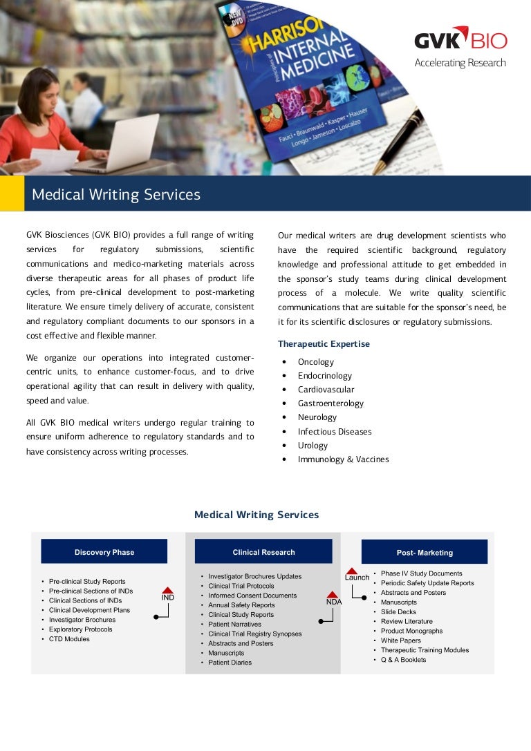 Medical writing opportunities image