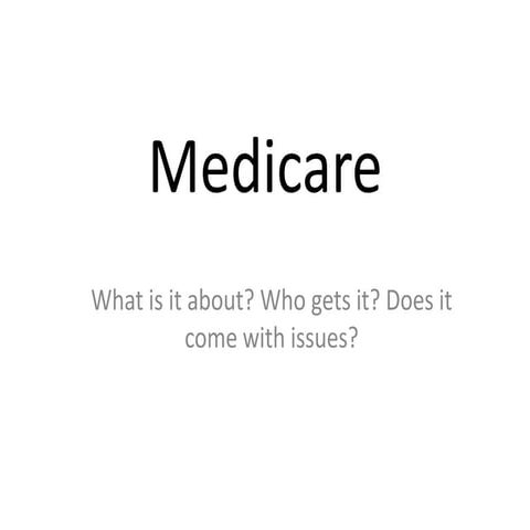 Medicare