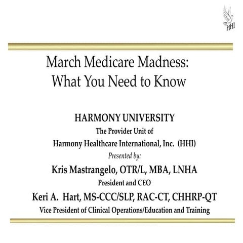 Medicare Madness 2014: What You Need to Know
