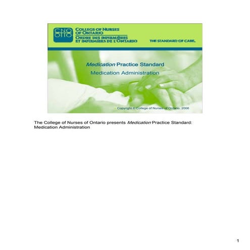 Medication Error | PDF