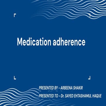 medication adherence reporting scale for | PDF