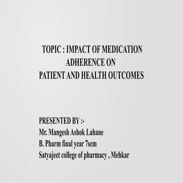 medication adherence reporting scale for | PDF