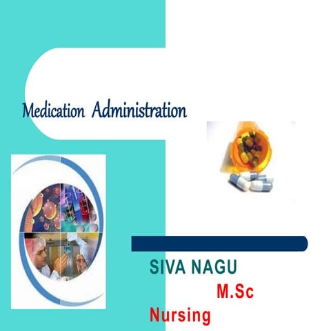 Medication administration SHIVA NAGU 