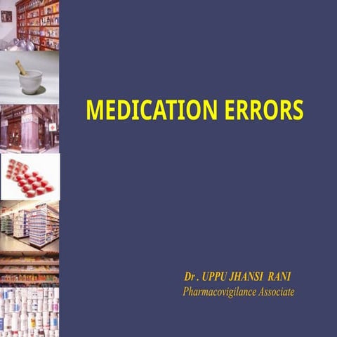 Medication errors | PPT