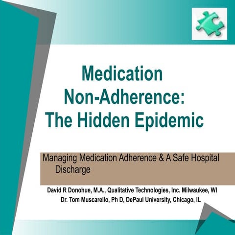 Medication Non Adherence X