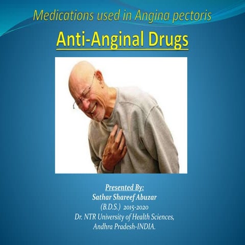 Medications in Angina 