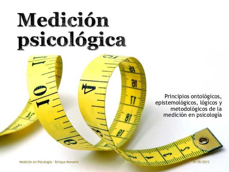 Medición en psicología