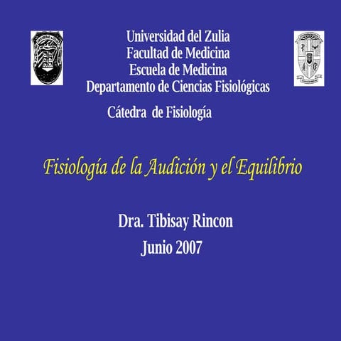 Medicina   Fisiologia Oído Y Equilibrio