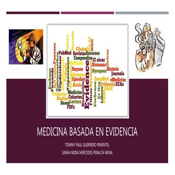 Medicina Basada en Evidencia (MBE)