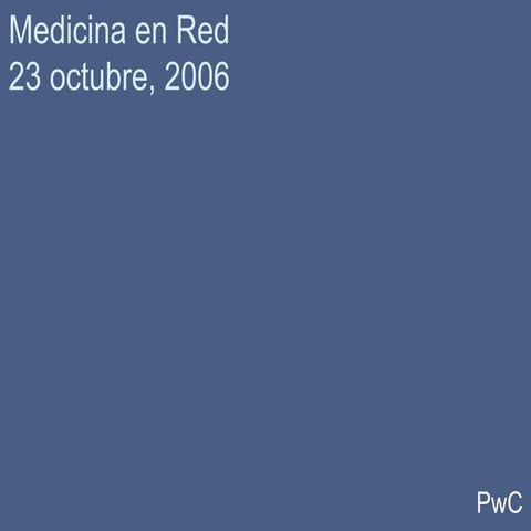 Medicina en red