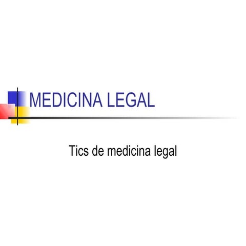 Medicina legal