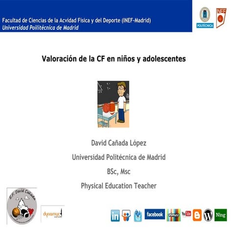 Valoración de la CF en niños y adolescentes
