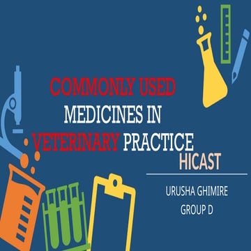 Commonly use veterinary medicine in Nepal