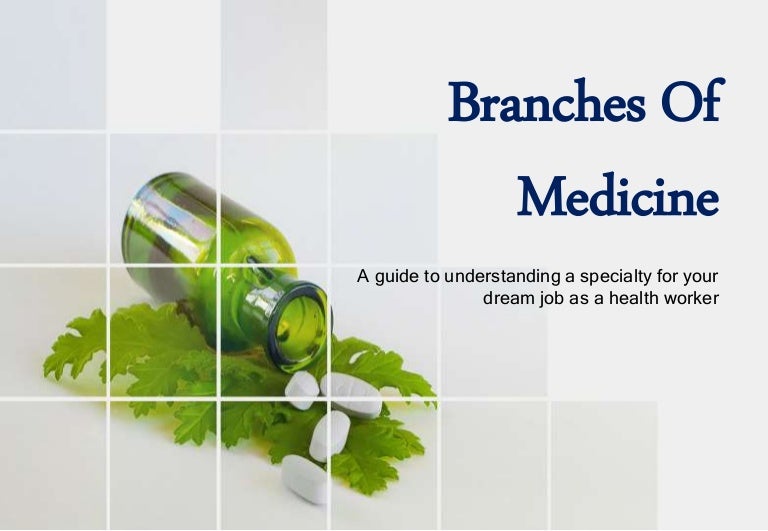 Branches of Medicine