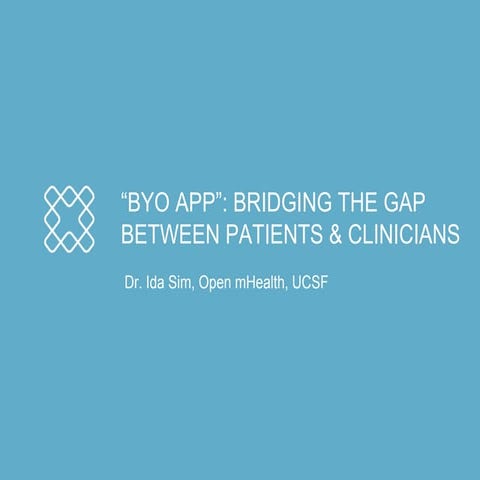 BYO App: Announcing Linq from Open mHealth