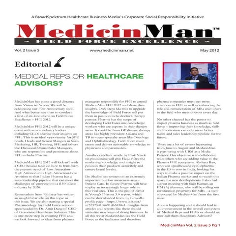 Pharma Front-line Manager is the Fulcrum of Field Force Excellence