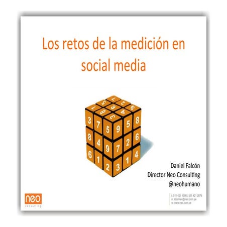 Medicion de social media redes sociales howascl 2011