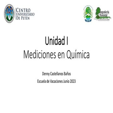 Mediciones en Química Unidad I a abordar.pptx