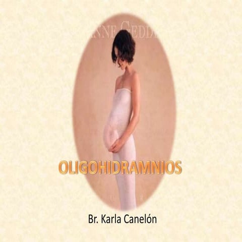 Ginecoobstetricia - oligohidramnios