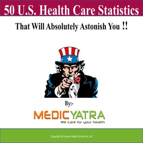 50 US Health-Care Statistics that will Absolutely Astonish you !!