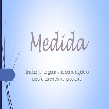 Medida | PPTX