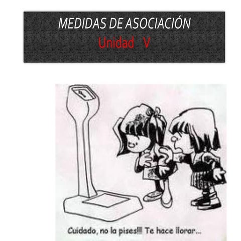 Medidas de asociacion