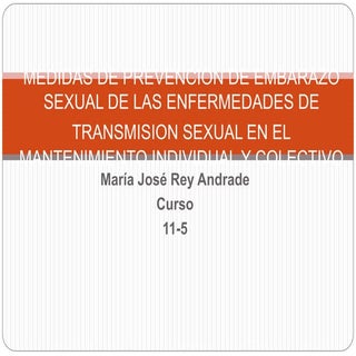 Medidas de prevencion de embarazo s...