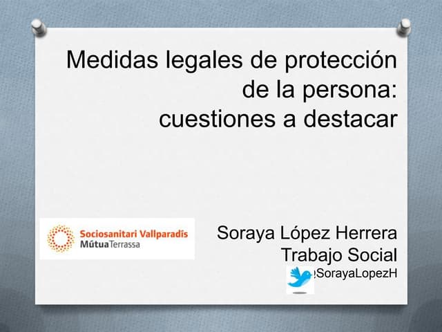 Medidas legales de protección de la persona cuestiones a destacar(2)