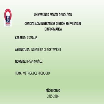 Métricas del producto