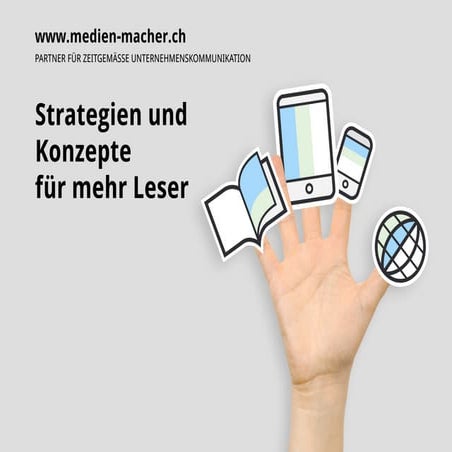 Strategie & Konzeption bei Online- und Offline-Kommunikation in der Unternehm...