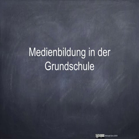 Medienbildung Grundschule