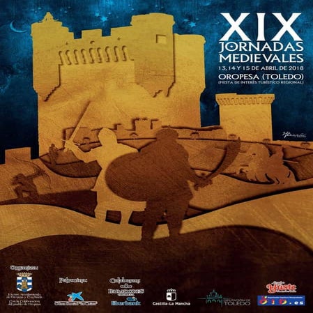 Medievales Oropesa 2018 programa