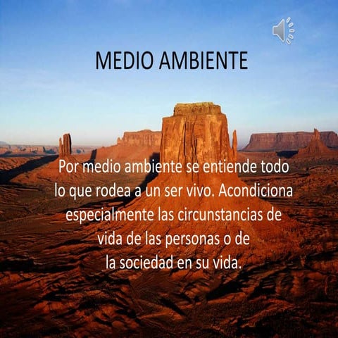Medio ambiente