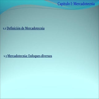 Medio ambiente de la mercadotecnia