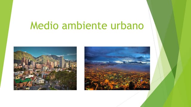 Medio ambiente urbano